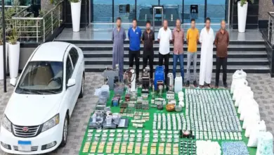 ضبط 8 عناصر إجرامية ومخدرات تقدر قيمتها بـ900 مليون جنيه